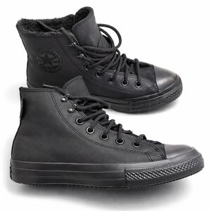 Converse Gore-Tex High Top Boots Black Waterproof Women 6.5 Men 4.5
